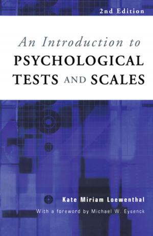 Cover of the book An Introduction to Psychological Tests and Scales by Debra Hickenlooper Sowell