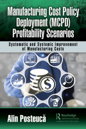 Cover of Manufacturing Cost Policy Deployment (MCPD) Profitability Scenarios