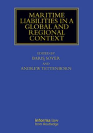 Cover of the book Maritime Liabilities in a Global and Regional Context by Daniel Elazar