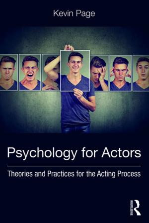 Cover of the book Psychology for Actors by Patricia McGee