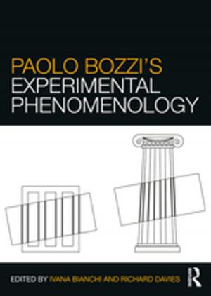 Cover of the book Paolo Bozzi’s Experimental Phenomenology by Yongjun Zhao