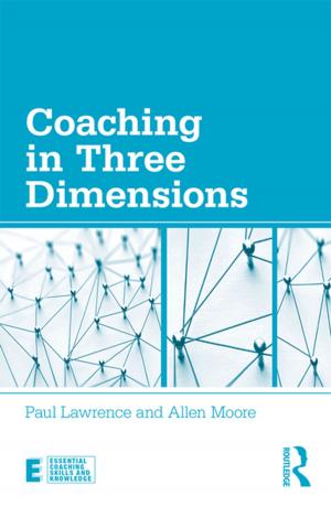 Cover of the book Coaching in Three Dimensions by Alejandra Boni, Melanie Walker