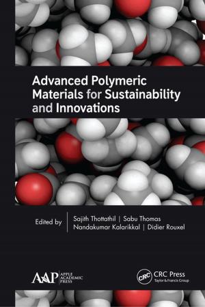 Cover of the book Advanced Polymeric Materials for Sustainability and Innovations by Daniel B Kohlhepp, Kimberly J. Kohlhepp