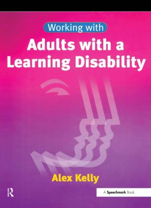 Book cover of Working with Adults with a Learning Disability