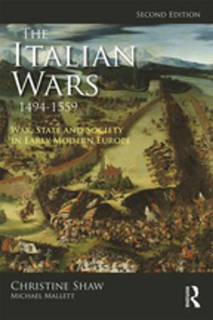 Book cover of The Italian Wars 1494-1559