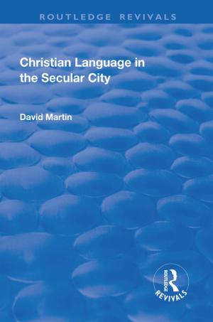 Cover of the book Christian Language in the Secular City by Margaret Rustin, Michael Rustin