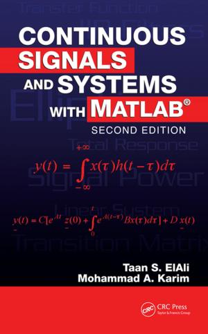 Cover of the book Continuous Signals and Systems with MATLAB by Steven R. Feldman, Michael D. Zanolli