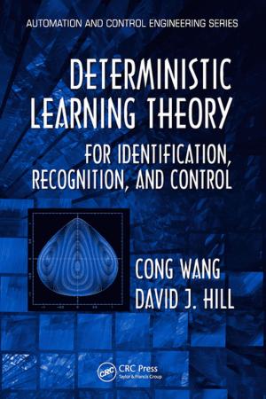 Book cover of Deterministic Learning Theory for Identification, Recognition, and Control