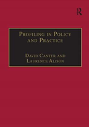 bigCover of the book Profiling in Policy and Practice by 