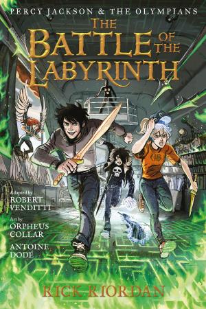 Book cover of Battle of the Labyrinth: The Graphic Novel, The