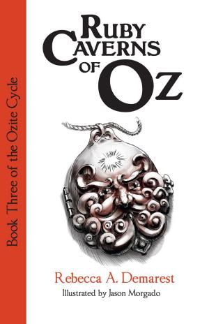 Book cover of Ruby Caverns of Oz