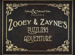 Book cover of Zooey & Zayne's Puzzling Adventure
