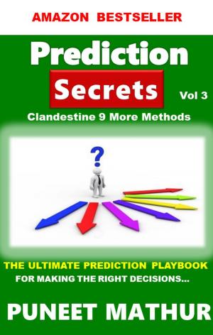 Cover of Prediction Secrets Clandestine 9 More Methods