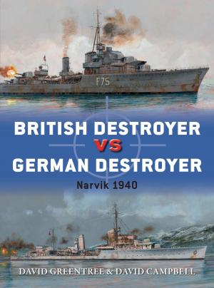 Book cover of British Destroyer vs German Destroyer