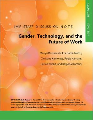 Cover of the book Gender, Technology, and the Future of Work by Jennifer Ms. Elliott, Aditya Narain, Ian Tower, José Vinãls, Pierluigi Bologna, Michael Hsu, Jonathan Fiechter
