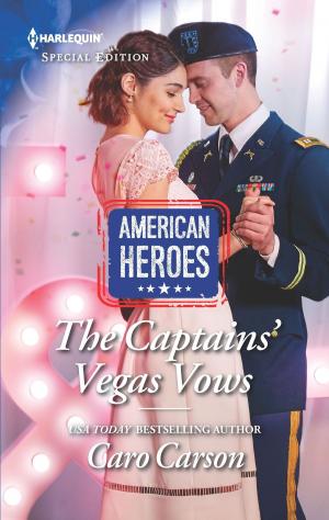 Cover of the book The Captains' Vegas Vows by Kerri Carpenter