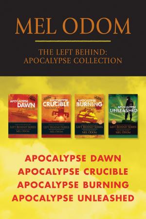 Book cover of The Left Behind: Apocalypse Collection: Apocalypse Dawn / Apocalypse Crucible / Apocalypse Burning / Apocalypse Unleashed