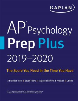 Cover of the book AP Psychology Prep Plus 2019-2020 by Kaplan Test Prep