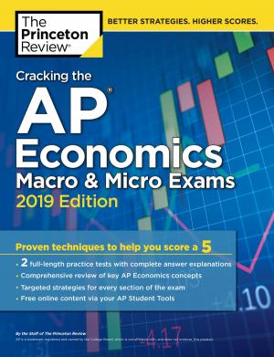 Book cover of Cracking the AP Economics Macro & Micro Exams, 2019 Edition