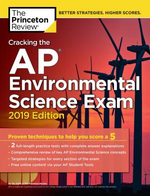 Book cover of Cracking the AP Environmental Science Exam, 2019 Edition