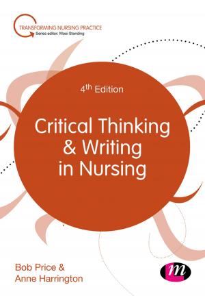 Cover of the book Critical Thinking and Writing in Nursing by Peter Murphy