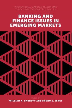 Cover of Banking and Finance Issues in Emerging Markets