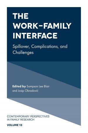 Cover of the book The Work-Family Interface by 