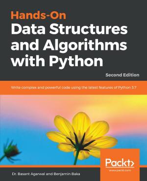 Book cover of Hands-On Data Structures and Algorithms with Python