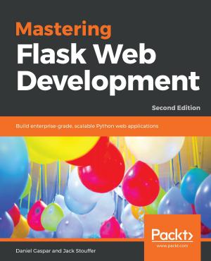 Cover of the book Mastering Flask Web Development by William Sherif, Stephen Whittle