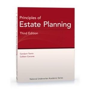 Cover of the book Principles of Estate Planning, 3rd Edition by Jeff Sadler CLTC