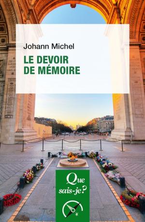 Book cover of Le devoir de mémoire
