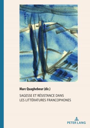 Cover of the book Sagesse et résistance dans les littératures francophones by Mathias Delori