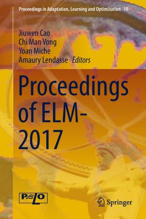 Cover of the book Proceedings of ELM-2017 by Alberto Vecchiato