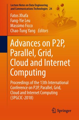 Cover of the book Advances on P2P, Parallel, Grid, Cloud and Internet Computing by Anja du Plessis