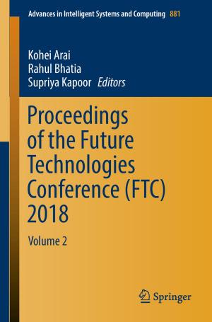 Cover of the book Proceedings of the Future Technologies Conference (FTC) 2018 by Ofer Aluf