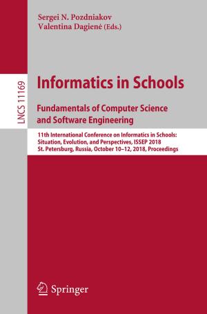 Cover of Informatics in Schools. Fundamentals of Computer Science and Software Engineering