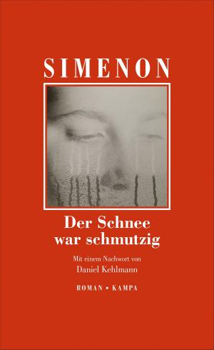 Cover of the book Der Schnee war schmutzig by Georges Simenon, Daniel Kampa