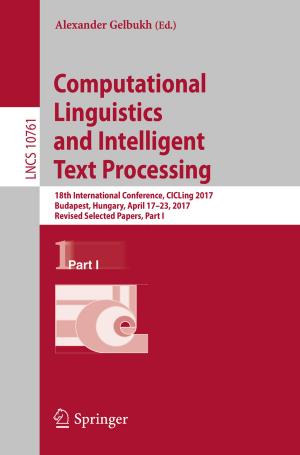 Cover of the book Computational Linguistics and Intelligent Text Processing by Dana Vrajitoru, William Knight
