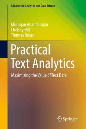 Cover of the book Practical Text Analytics by Vladimir Manea