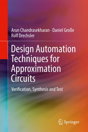 Cover of the book Design Automation Techniques for Approximation Circuits by Michał Niełaczny, Barnat Wiesław, Tomasz Kapitaniak