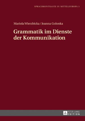 Cover of the book Grammatik im Dienste der Kommunikation by Hanns Stekel, Tatsuo Yamamura