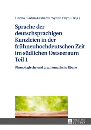 Cover of the book Sprache der deutschsprachigen Kanzleien in der fruehneuhochdeutschen Zeit im suedlichen Ostseeraum Teil 1 by Bonnie Evans-Hills, Michael Rusk