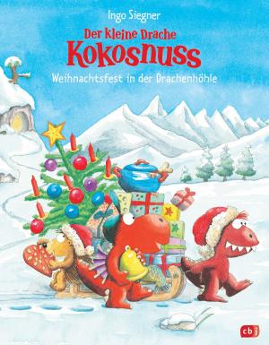 Book cover of Der kleine Drache Kokosnuss - Weihnachtsfest in der Drachenhöhle
