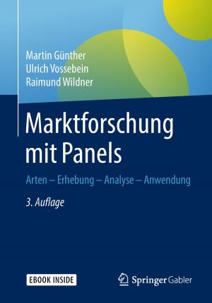 Cover of the book Marktforschung mit Panels by Josef Wiemeyer