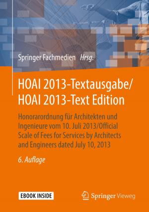 Cover of the book HOAI 2013-Textausgabe/HOAI 2013-Text Edition by Myriam Jahn