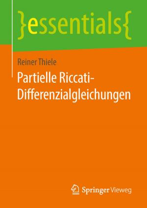 Cover of the book Partielle Riccati-Differenzialgleichungen by Frank Eickmeier, Michael Eckard, Christoph Bauer
