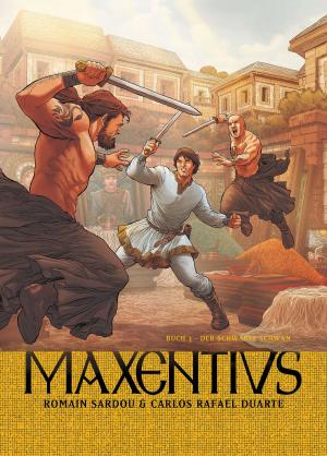 Book cover of Maxentius, Band 3 - Der schwarze Schwan