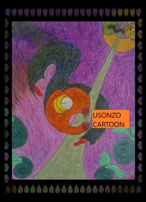 Cover of the book Usonzo Cartoon by Megan McCafferty