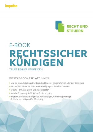 Book cover of Rechtssicher kündigen