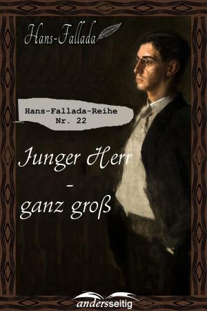 Cover of the book Junger Herr - ganz groß by Friedrich Hölderlin